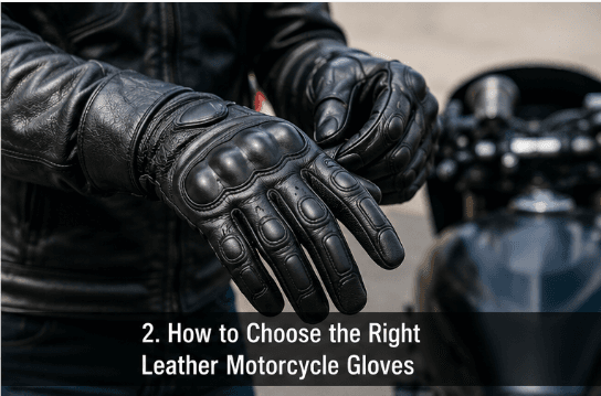 How to Choose the Right Leather Motorcycle Gloves