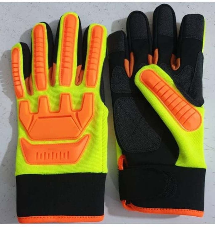 High-Visibility Thermal & Impact Mechanics Gloves