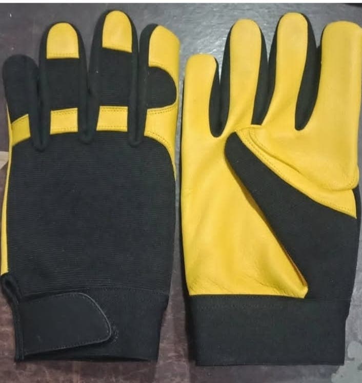 Heavy-Duty Synthetic Mechanic & Construction Gloves