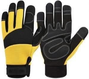 Ergonomic Reinforced Assembly Work Gloves
